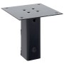 Bases para postes cuadradas 12 uds. Antracita 46x46 mm de , Postes de cerca - Ref: Foro24-42000019, Precio: 55,77 €, Descuent...