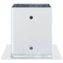 Bases para postes cuadradas 4 uds. Plata 101x101 mm de , Postes de cerca - Ref: Foro24-42000012, Precio: 25,91 €, Descuento: %