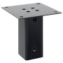 Bases para postes cuadradas 12 uds. Antracita 71x71 mm de , Postes de cerca - Ref: Foro24-42000025, Precio: 67,74 €, Descuent...