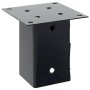 Bases para postes cuadradas 12 uds. Antracita 81x81 mm de , Postes de cerca - Ref: Foro24-42000027, Precio: 58,82 €, Descuent...