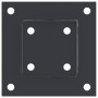 Bases para postes cuadradas 12 uds. Antracita 81x81 mm de , Postes de cerca - Ref: Foro24-42000027, Precio: 58,82 €, Descuent...