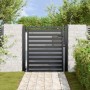 Puerta de jardín con cerradura de aluminio negra 100x100 cm von , Gartentore - Ref: Foro24-42004146, Preis: 274,32 €, Rabatt: %