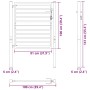 Puerta de jardín con cerradura de aluminio negra 100x100 cm von , Gartentore - Ref: Foro24-42004146, Preis: 274,32 €, Rabatt: %