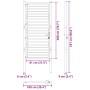 Puerta de jardín con cerradura de aluminio negra 100x200 cm by , garden gates - Ref: Foro24-42004150, Price: 310,68 €, Discou...