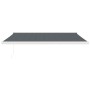 Toldo retráctil aluminio y tela gris antracita 4x3 m by , Awnings - Ref: Foro24-3154538, Price: 578,94 €, Discount: %