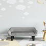 Sofá para niños de terciopelo gris claro 70x40x24 cm von , Baby- und Kleinkindmöbel - Ref: Foro24-3196350, Preis: 71,67 €, Ra...