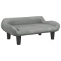 Sofá para niños de terciopelo gris claro 70x40x24 cm von , Baby- und Kleinkindmöbel - Ref: Foro24-3196350, Preis: 71,67 €, Ra...
