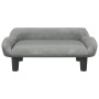 Sofá para niños de terciopelo gris claro 70x40x24 cm von , Baby- und Kleinkindmöbel - Ref: Foro24-3196350, Preis: 71,67 €, Ra...