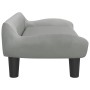 Sofá para niños de terciopelo gris claro 70x40x24 cm von , Baby- und Kleinkindmöbel - Ref: Foro24-3196350, Preis: 71,67 €, Ra...