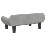 Sofá para niños de terciopelo gris claro 70x40x24 cm von , Baby- und Kleinkindmöbel - Ref: Foro24-3196350, Preis: 71,67 €, Ra...