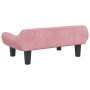 Sofá para niños de terciopelo rosa 70x40x24 cm von , Baby- und Kleinkindmöbel - Ref: Foro24-3196352, Preis: 68,74 €, Rabatt: %