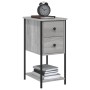 Mesitas de noche 2 uds madera de ingeniería gris 32x42x70 cm by , Nightstands - Ref: Foro24-826100, Price: 107,87 €, Discount: %