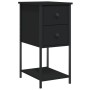 Mesita de noche madera de ingeniería negro 32x42x70 cm von , Nachttische - Ref: Foro24-826093, Preis: 74,83 €, Rabatt: -5%%