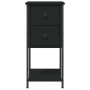 Mesita de noche madera de ingeniería negro 32x42x70 cm von , Nachttische - Ref: Foro24-826093, Preis: 74,83 €, Rabatt: -5%%