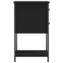 Mesita de noche madera de ingeniería negro 32x42x70 cm von , Nachttische - Ref: Foro24-826093, Preis: 74,83 €, Rabatt: -5%%
