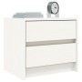 Mesita de noche madera maciza de pino blanco 40x31x35,5 cm de , Mesitas de noche - Ref: Foro24-836137, Precio: 45,98 €, Descu...