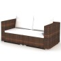 Set muebles de jardín 10 pzas y cojines ratán sintético marrón von , Gartensets - Ref: Foro24-41877, Preis: 1,00 €, Rabatt: %
