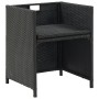 Set comedor de jardín 13 piezas y cojines ratán sintético negro de , Conjuntos de jardín - Ref: Foro24-46534, Precio: 915,67 ...