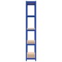 Estantería almacenaje 5 niveles azul madera contrachapada acero von , Industrieregale - Ref: Foro24-152856, Preis: 52,02 €, R...