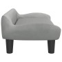 Cama para perros de terciopelo gris claro 70x40x24 cm von , Betten für Hunde - Ref: Foro24-171952, Preis: 71,67 €, Rabatt: %