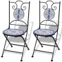 Set de mesa y sillas de jardín 3 pzas con mosaico azul y blanco by , Garden sets - Ref: Foro24-271771, Price: 228,63 €, Disco...