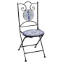 Mesa y sillas de bistró 3 piezas mosaico cerámica azul y blanco von , Gartensets - Ref: Foro24-279413, Preis: 240,09 €, Rabat...