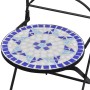 Mesa y sillas de bistró 3 piezas mosaico cerámica azul y blanco von , Gartensets - Ref: Foro24-279413, Preis: 240,09 €, Rabat...