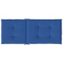 Cojín silla de jardín respaldo alto 2 uds tela azul 120x50x3 cm von , Kissen für Stühle und Sofas - Ref: Foro24-314116, Preis...