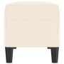 Banco de terciopelo color crema 100x35x41 cm de , Bancos - Ref: Foro24-349429, Precio: 58,89 €, Descuento: %