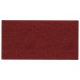 Paneles de pared 12 uds tela rojo tinto 30x15 cm 0,54 m² de , Recubrimiento de paredes - Ref: Foro24-343764, Precio: 17,85 €,...
