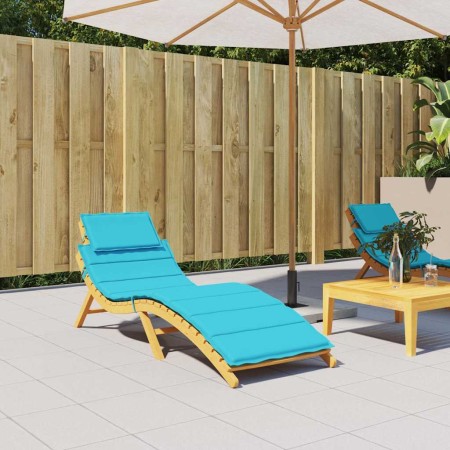 Cojín de tumbona tela Oxford turquesa by , Cushions for chairs and sofas - Ref: Foro24-361361, Price: 41,42 €, Discount: %