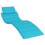 Cojín de tumbona tela Oxford turquesa by , Cushions for chairs and sofas - Ref: Foro24-361361, Price: 41,42 €, Discount: %