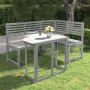 Muebles de bistró para jardín 2 pzas madera maciza acacia gris by , Garden sets - Ref: Foro24-3057865, Price: 356,16 €, Disco...