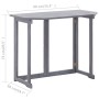 Muebles de bistró para jardín 2 pzas madera maciza acacia gris by , Garden sets - Ref: Foro24-3057865, Price: 356,16 €, Disco...