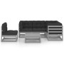6-teiliges Gartenmöbel-Set mit Kissen aus massivem Kiefernholz von vidaXL, Gartensets - Ref: Foro24-3076631, Preis: 488,62 €,...