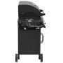 Barbacoa grill de gas 4+1 quemadores negro de , Barbacoas - Ref: Foro24-3072535, Precio: 411,42 €, Descuento: %