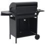 Barbacoa grill de gas 4+1 quemadores negro de , Barbacoas - Ref: Foro24-3072535, Precio: 411,42 €, Descuento: %
