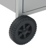 Barbacoa grill de gas 4+1 quemadores plateada de , Barbacoas - Ref: Foro24-3072537, Precio: 439,61 €, Descuento: %