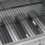 Barbacoa grill de gas 4+1 quemadores plateada de , Barbacoas - Ref: Foro24-3072537, Precio: 439,61 €, Descuento: %