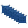 Sillas de jardín y cojines 8 unidades madera maciza de acacia by , Garden chairs - Ref: Foro24-3078633, Price: 1,00 €, Discou...