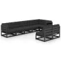 Garden furniture 8 pieces and cushions solid pine wood by vidaXL, Garden sets - Ref: Foro24-3076668, Price: 925,54 €, Discoun...
