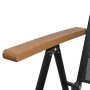 Sillas de jardín plegables 4 uds aluminio y textilene negro von , Gartenstühle - Ref: Foro24-41733, Preis: 286,75 €, Rabatt: %