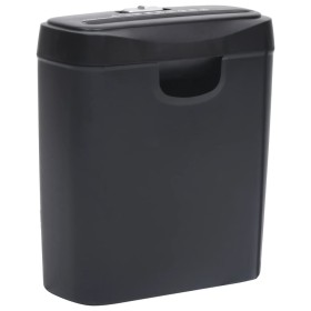Trituradora de papel cortadas en tiras 6 hojas negro von , Aktenvernichter - Ref: Foro24-51551, Preis: 56,34 €, Rabatt: -5%%
