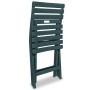 Mesa y sillas bistró de jardín plegables 3 pzas plástico verde von , Gartensets - Ref: Foro24-43582, Preis: 106,24 €, Rabatt: %