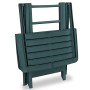 Mesa y sillas bistró de jardín plegables 3 pzas plástico verde von , Gartensets - Ref: Foro24-43582, Preis: 106,24 €, Rabatt: %