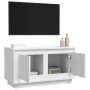 Mueble de TV madera contrachapada blanco 80x35x45 cm von , TV-Möbel - Ref: Foro24-819852, Preis: 52,39 €, Rabatt: %