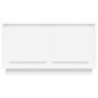 Mueble de TV madera contrachapada blanco 80x35x45 cm von , TV-Möbel - Ref: Foro24-819852, Preis: 52,39 €, Rabatt: %