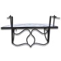 Mesa de balcón colgante mosaico azul y blanco by , Garden tables - Ref: Foro24-41124, Price: 91,38 €, Discount: %
