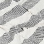 Manta a rayas algodón gris antracita 220x250 cm von , Decken - Ref: Foro24-133796, Preis: 43,25 €, Rabatt: %