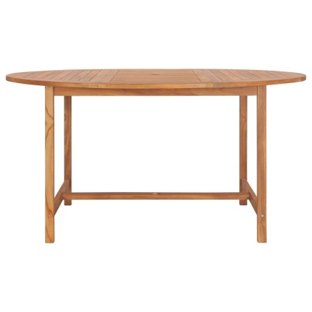 Mesa de jardín de madera de teca maciza 150x76 cm von , Gartentische - Ref: Foro24-49007, Preis: 287,70 €, Rabatt: %